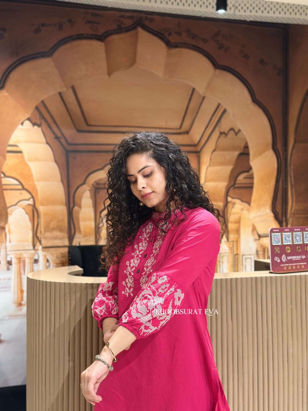 Pure Embroidery Cotton Co-Ord Set